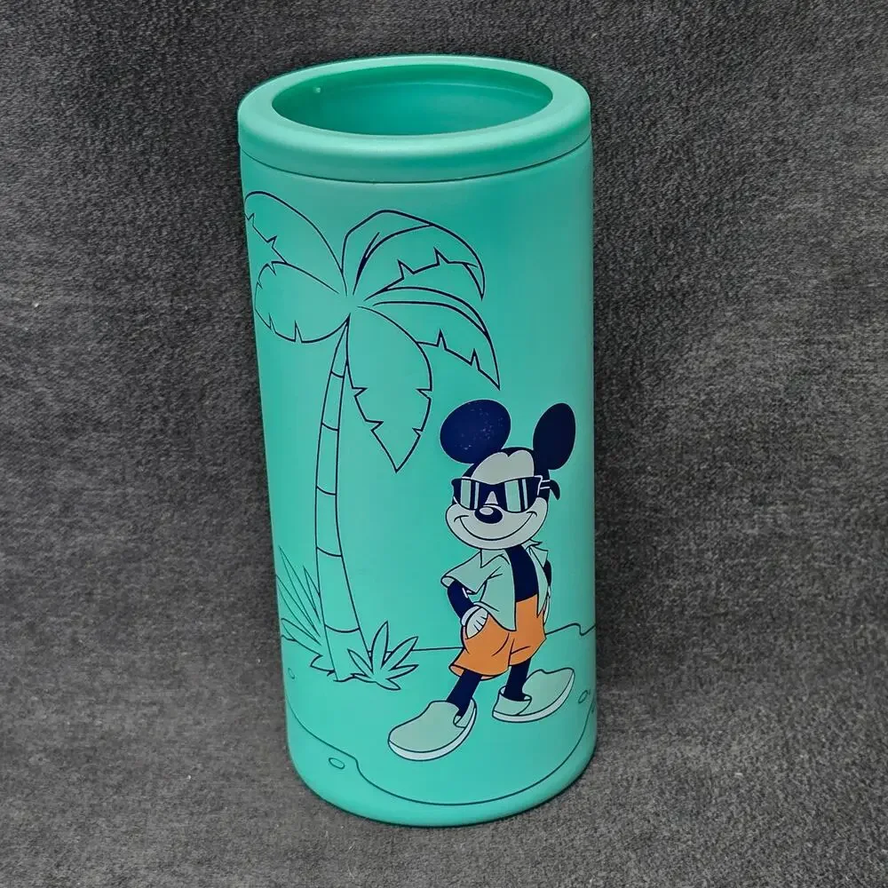 Disney Parks Shades and Sunny Days Mickey Mouse Slim Can Koozie Tumbler